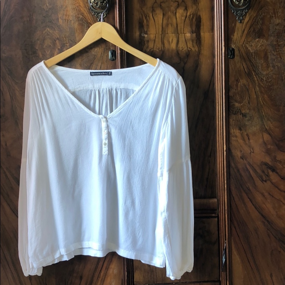 Abercrombie & Fitch linen tunic